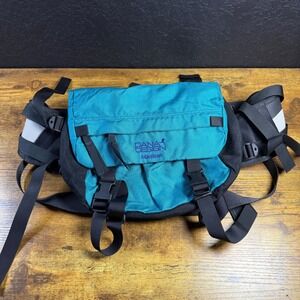 Dana Design Madison Lumbar Waist Pack Teal Black Hiking Fanny Pack Padded Belt